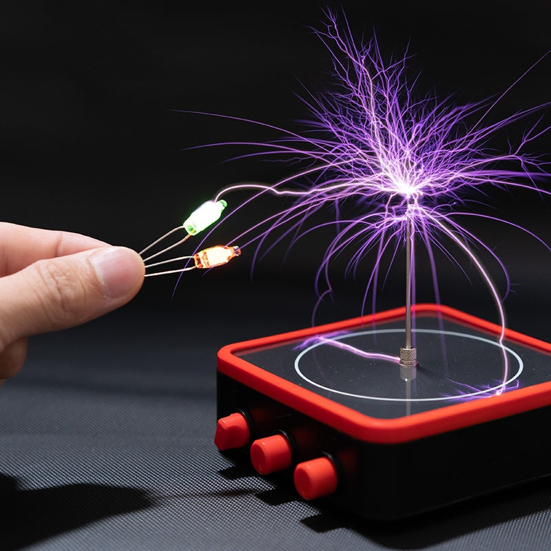 Music Tesla Coil Lightning Mobile Phone Bluetooth Connection