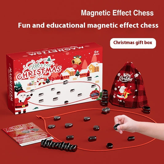 Magnetic Effect Double Board Game Logic Thinking Training Toys Leisure Magnetic Suction Battle Chess